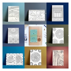 Colouring Archaeology – Entdecke die farbige Vergangenheit: die neue Generation des Ausmalbuchs, personal work