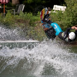 Wakeboarder am Inselsee