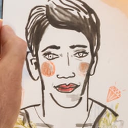 Live Drawing – Schnellzeichnen für Events