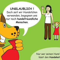 Illustration für Projekt “Hundekot in Tüten”