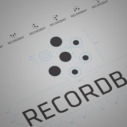 Recordbay, Corporate Design – Modulares Logo