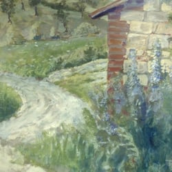 Lavendelstrauch, Caparol, 70×60 cm, 1991