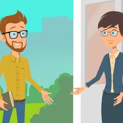 Design und Animation für Die Weichensteller
