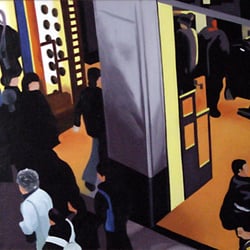 Menschen III (Öl auf Leinwand – 100 × 80 cm)