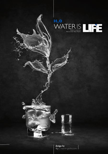„WATER IS LIFE“ – Corporate Identity
