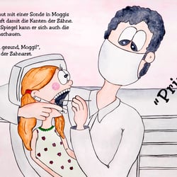 Kinderbuch – Moggi muss zum Zahnarzt