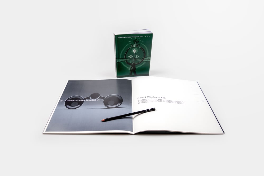 Junghof Bürokomplex: „Silberner Bleistift“ des DDC (2001) für Konzeption & Text
