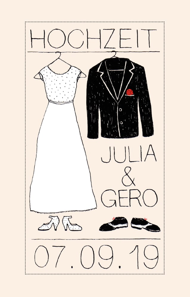 Wedding invitation