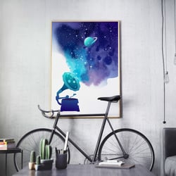 Galactic sound poster