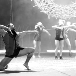 Tänzerinnen und Tänzer des Balletts Halle