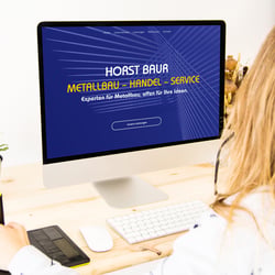Metallbaubetrieb Website