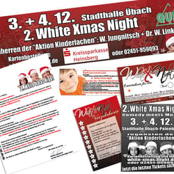 White Xmas Night – Logo, Eventplanung, Flyer, Anzeigen, Banner, Radiospots, Fotos, Pressearbeit