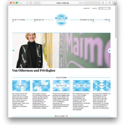 Website Kultur Mitte