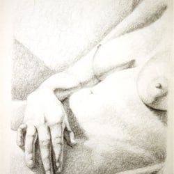 Akt Kritzel Hand