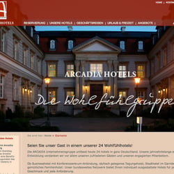 Webdesign und Programmierung für deutsche Business-Hotel-Kette