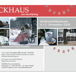 Einladung zur Weihnachtsausstellung