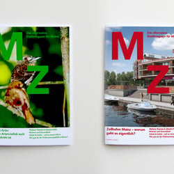 Covergestaltung für zwei Ausgaben.