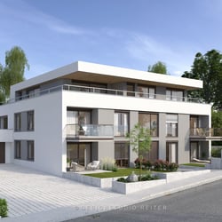 Visualisierung Villa – Designstudio Reiter – Augsburg