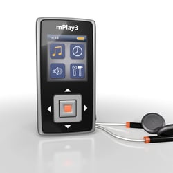 Produktvisualierung eines MP3-Players