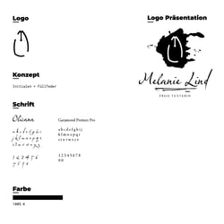 Gestaltung mit Logo