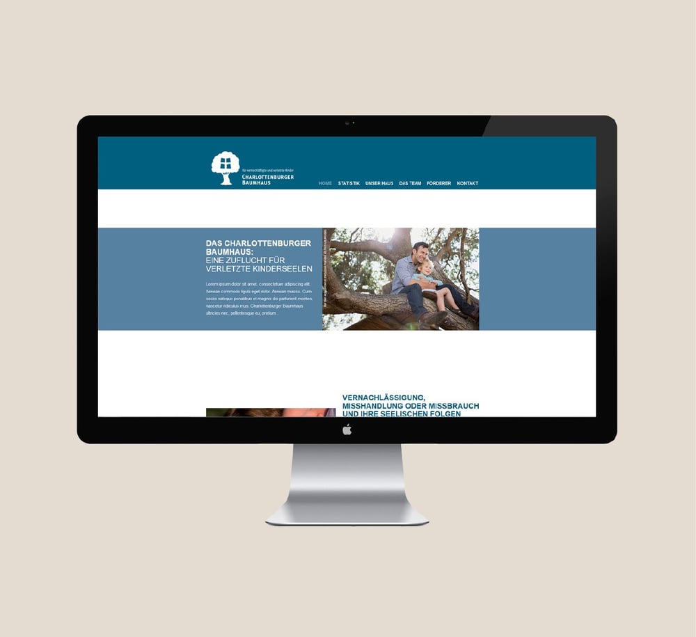Webseite Onepager