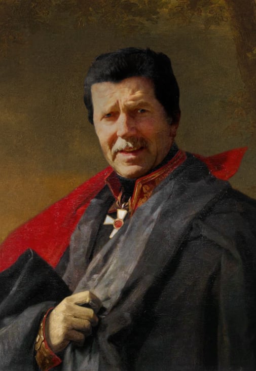 Virtuelles Reenactment – Portraitstudie