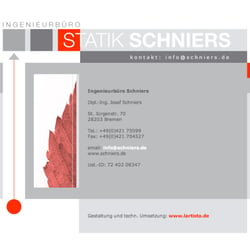 Webseitengestaltung Statikbüro/IMPRESSUM