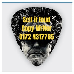 Hast du mal ne Visitenkarte? Klar, wenn du ne E-Gitarre hast.