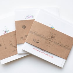Billett-Set mit Geschenkbanderole
