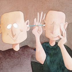 „Freundschaft“, Magazinillustration