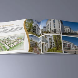 Broschüre für Wohnquartier am Rheingau-Palais