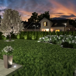 Gartenbeleuchtung | Villa ALLMENDE | Neuss