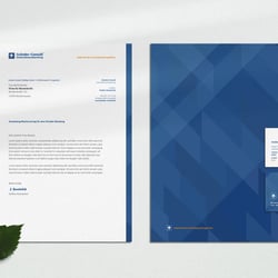 ReDesign Geschäftsausstattung // Briefbogen & Visitenkarte