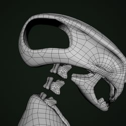 Side close up geo
