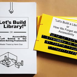 Thesis mit Brailleversion