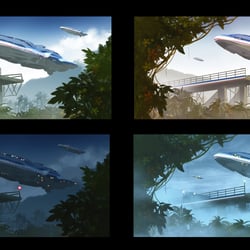 Preproduction Work / Color Studies