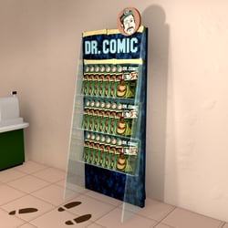 Zeitschriftenaufsteller „Dr. Comic“
