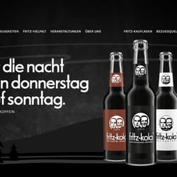 Fritz Kola Website
