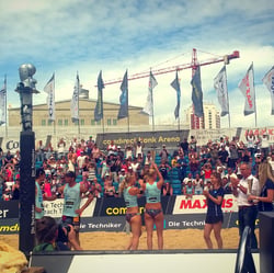 Beachvolleyball EM Leipzig für Ran Sport 2018