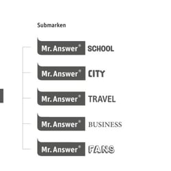 mr answer markenarchitektur