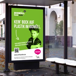 CityLight | Aufklärungskampagne #wirfuerbio