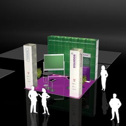 Squidds, 3d-Visualisierung Messestand