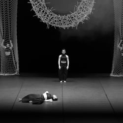 Tänzerinnen und Tänzer des Balletts Halle