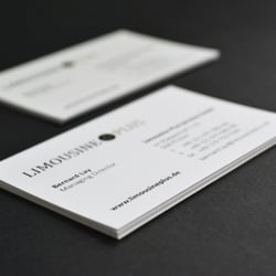 Limousine Plus – Visitenkarte
