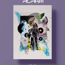 Poster – Motiv Alarm im Paradies