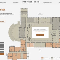 Interaktive Grundrisse