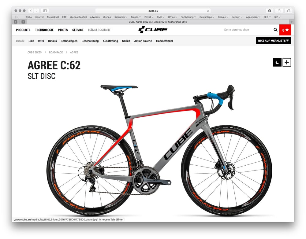Bike Deatilseite