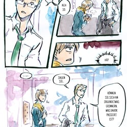 Seite meines 24-Stunden-Comics „Festsitzen“ (2017)