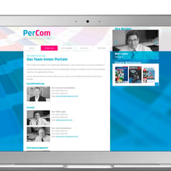PerCom – Internetseite