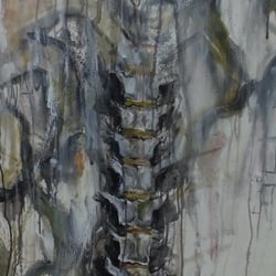 Wirbelsäule II „Acryl“